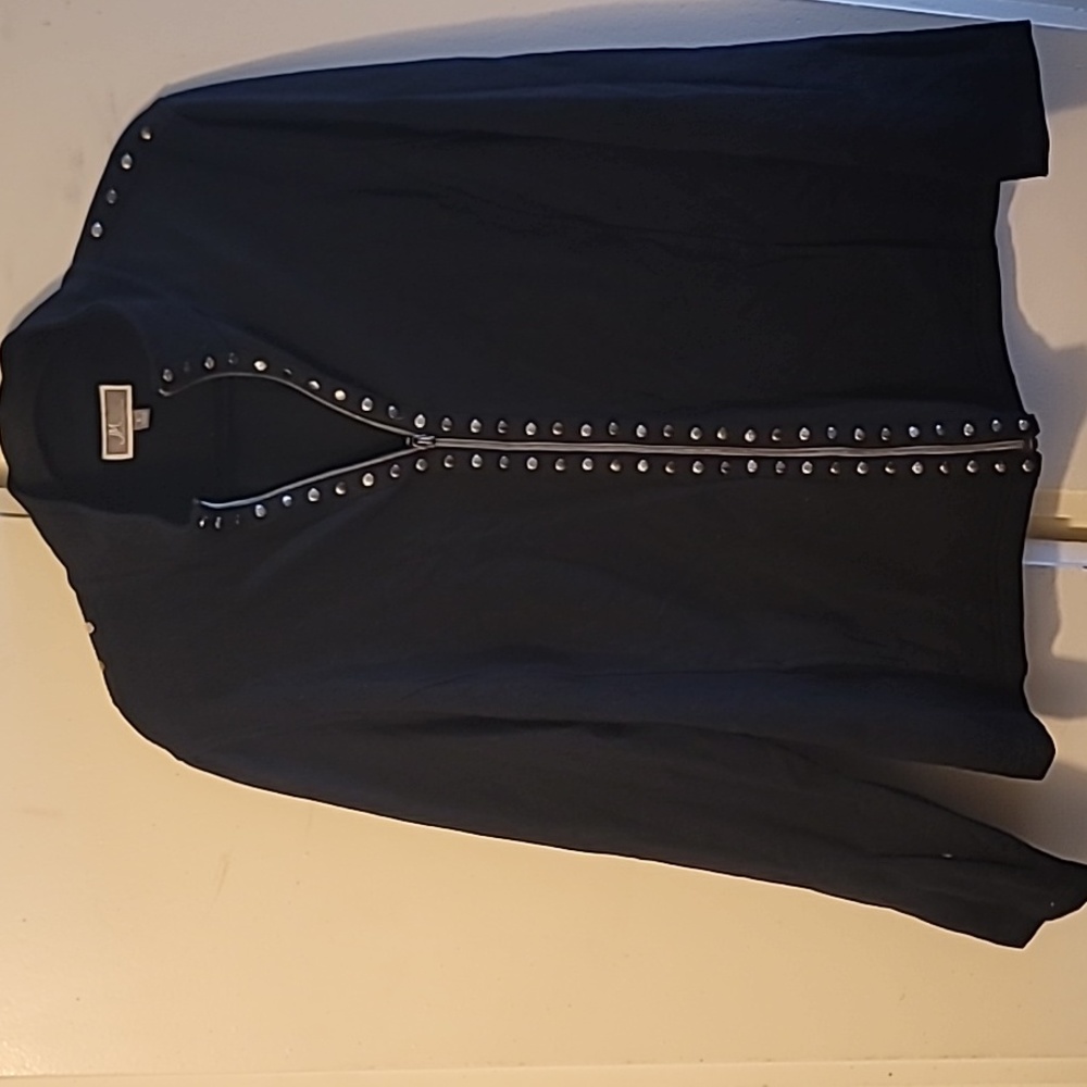 JM COLLECTION Women's Light Jacket, Size L
